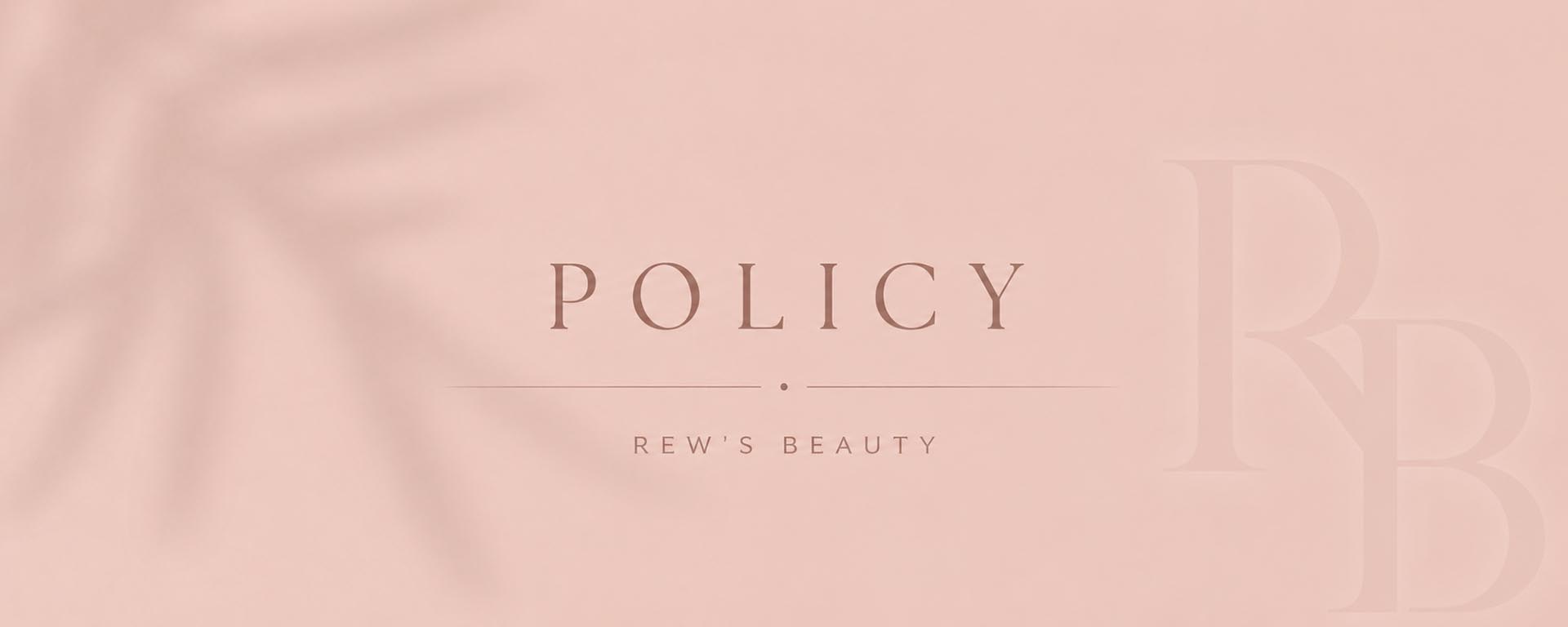 Rew's Privacy Policy Banner